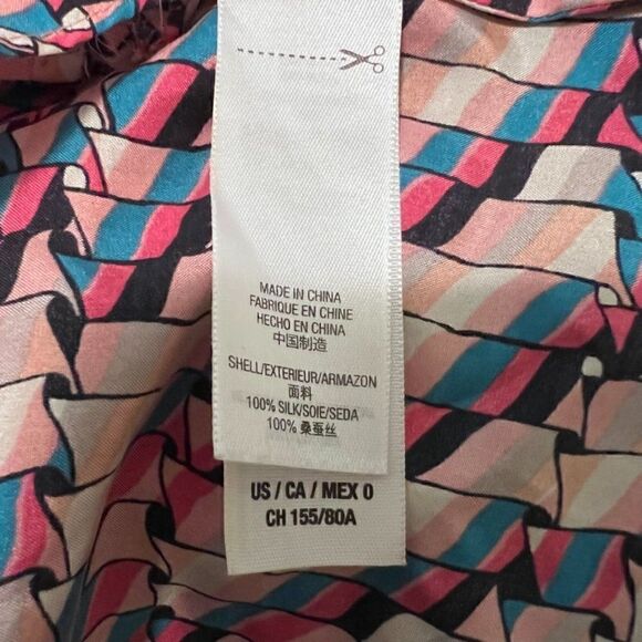 Juicy Couture Strappy Silk Tiered Top  Size 0 - Picture 5 of 7